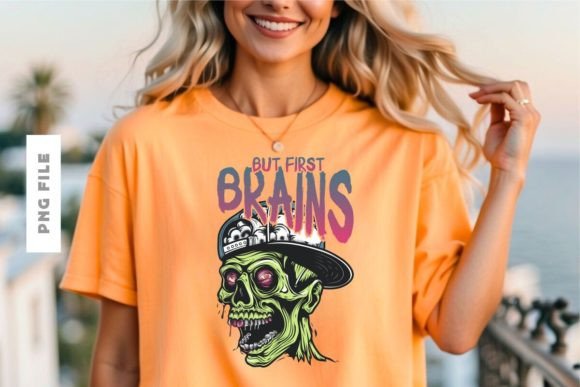 But First Brains T-shirt Design: A Smart Creative Asset