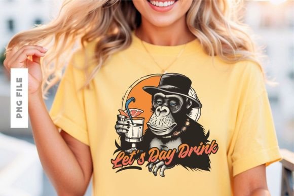 Creative Applications for a Day Drink T-Shirt Design