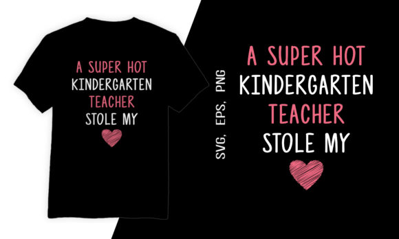 Creative T-Shirt Design for Kindergarten Teachers