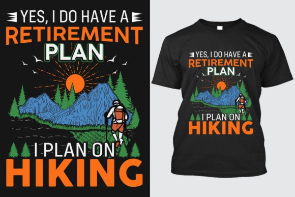 Elevate Your Outdoor Brand with Hiking T-shirt Design 17