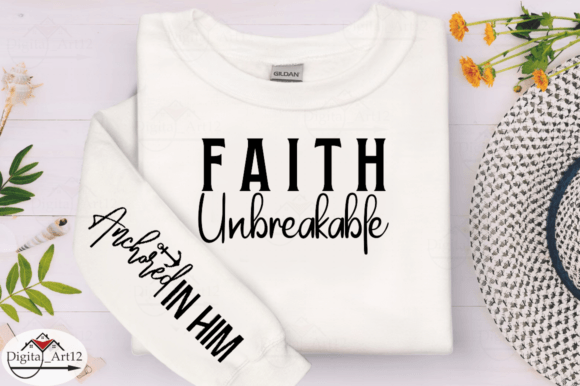 Faith Unbreakable Sleeve SVG: A Modern Design Asset