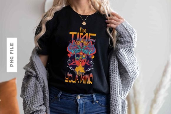 Find Time T-shirt Design: A Premium Creative Asset