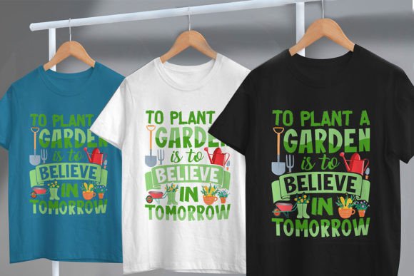 Gardening T-shirt Design: A Fresh Asset for Creative Projects