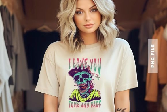 I Love You to the Tomb and Back Design: A Premium Creative Asset