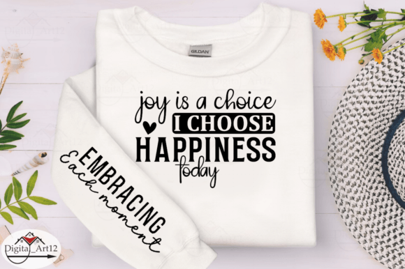 Joy is a Choice: Elevate Projects with This SVG Design