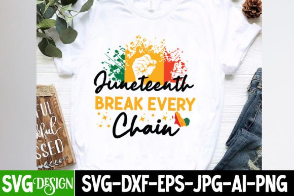 Juneteenth Break Every Chain SVG Design: A Designer's Guide