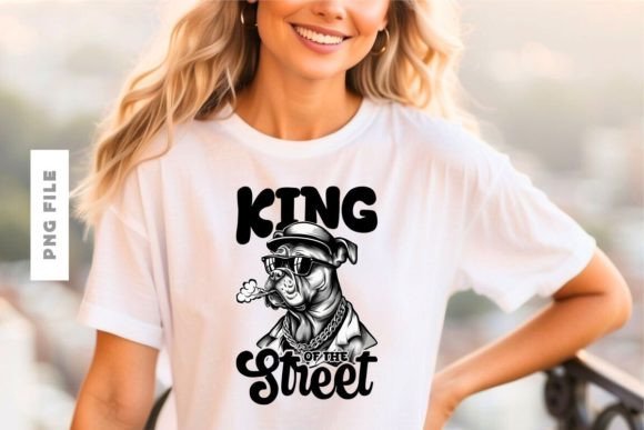King of the Street T-Shirt Design: A Premium Creative Asset