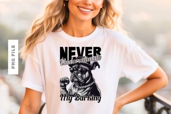 Never Underestimate My Barking Design