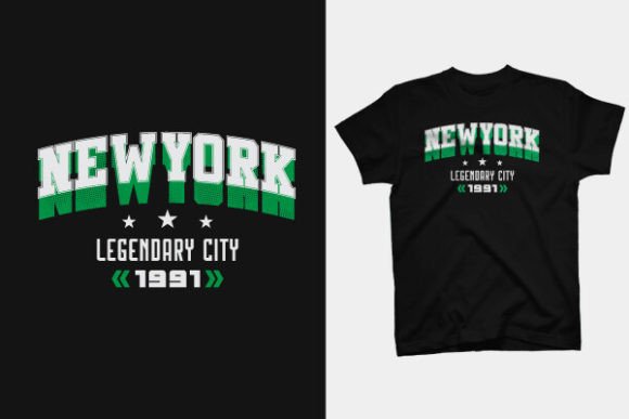 T-Shirt Design New York: Creative Illustrations & Typography