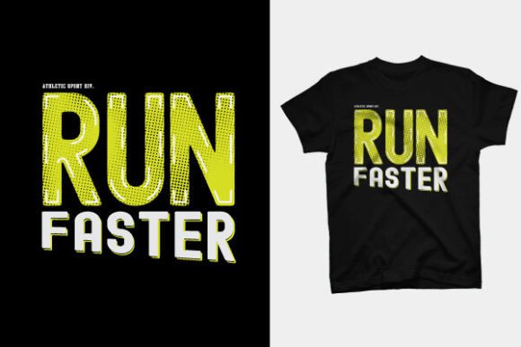 T-Shirt Design: Run Faster with Dynamic Graphics